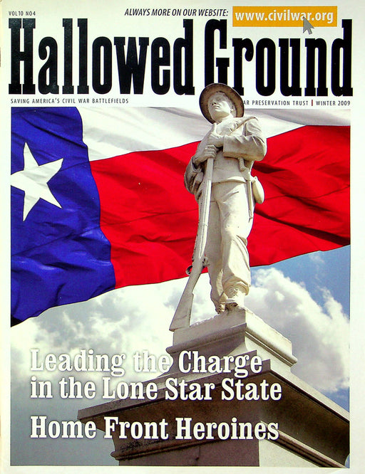 Hallowed Ground Magazine Winter 2009 Vol 10 No 4 Charge In The Lone Star State 1