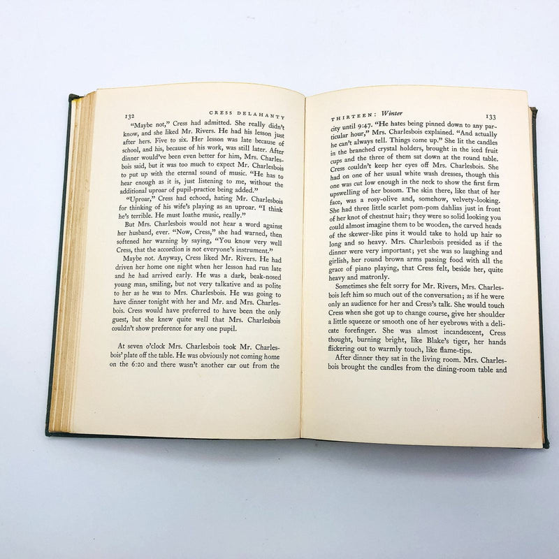 Cress Delahanty HC Jessamyn West 1953 Rural California Coming Of Age Female 1940 10