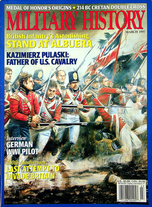 Military History Magazine March 1997 Vol 13 No 7 The Stand At Albuera 1