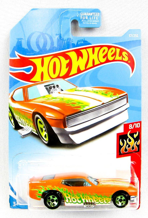 Hot Wheels HW Flames '69 Superbee '71 Mustang F/C Maverick Qty 5 NEW Diecast Car 9