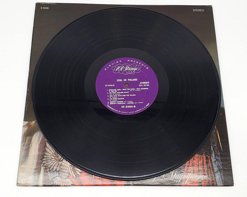 101 Strings The Soul Of Poland 33 RPM LP Record Alshire S 5046 5