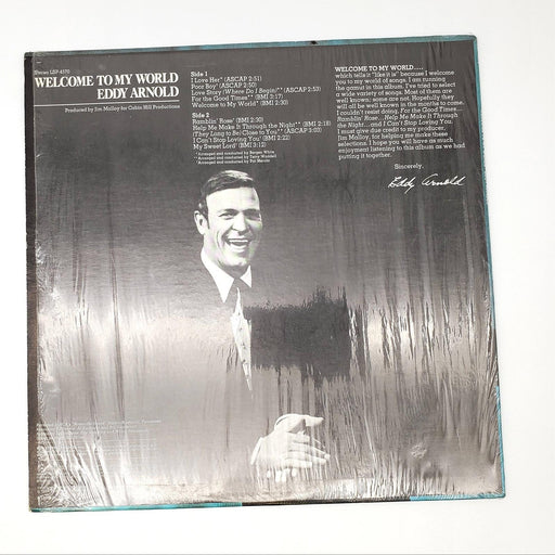 Eddy Arnold Welcome To My World LP Record RCA 1971 LSP-4570 IN SHRINK 2