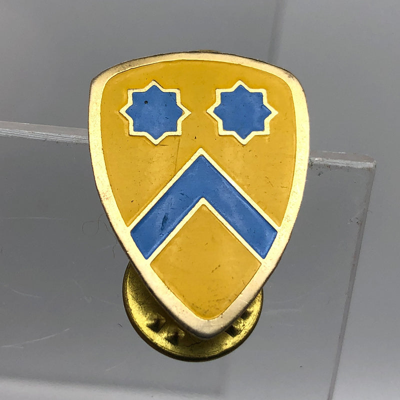 US Army 2nd Cavalry Division Lapel Pin Pinback 2 Clutch Enamel Vintage Military 1