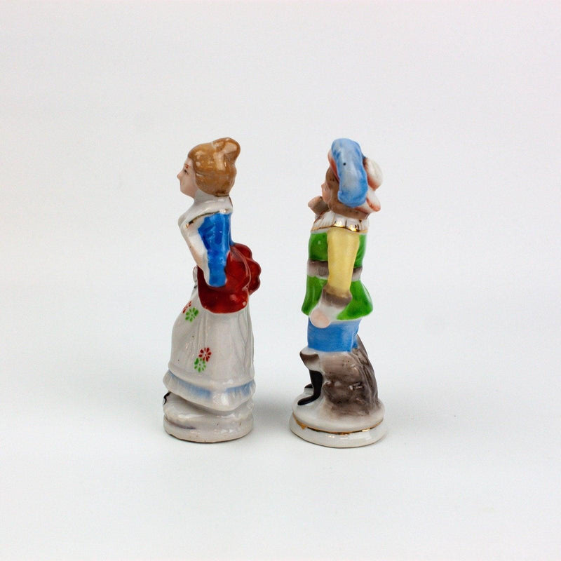 Occupied Japan Figurines Colonial Victorian Man Woman Couple 4.25 Provencal 2