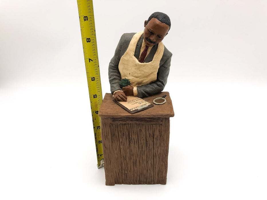 George Washington Carver Figurine All Gods Children African American Man COA 10