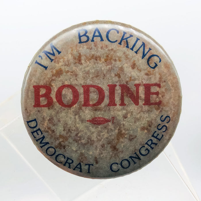 Richard Bodine Button Pin 2" Democrat For Congress Indiana Politician Campaign