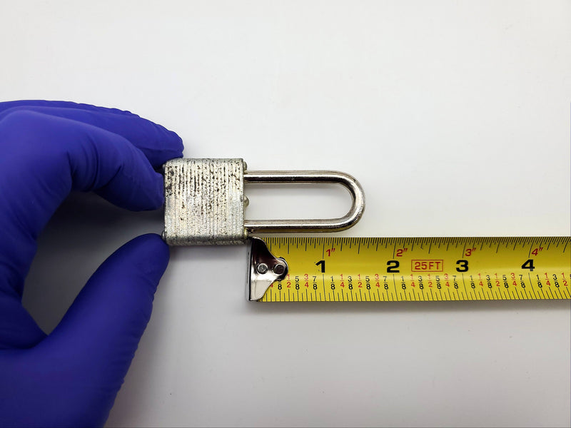 3x Master Lock Padlocks No 026 1.5" Shackle Keyed Alike 105-L-F Vintage USA Made