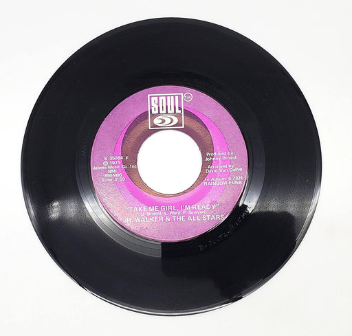 Junior Walker & The All Stars Take Me Girl, I'm Ready 45 Single Record Soul 1971 1
