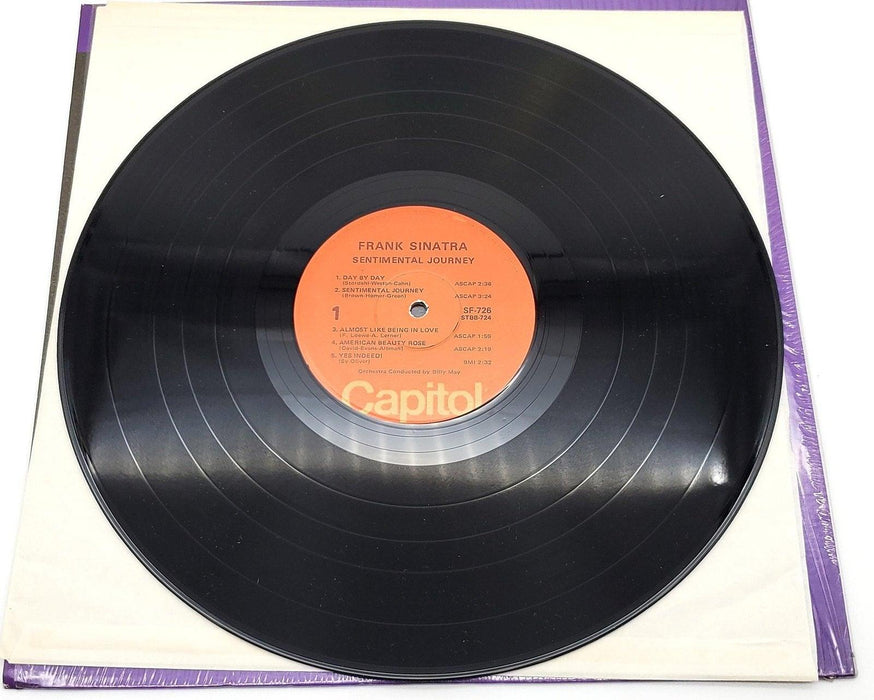Frank Sinatra Sentimental Journey 33 RPM LP Record Capitol Records SF-726 5