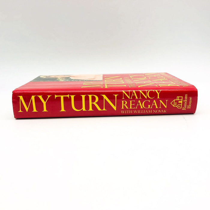 My Turn Memoirs Of Nancy Reagan HC William Novak 1989 President First Lady 1st E 3