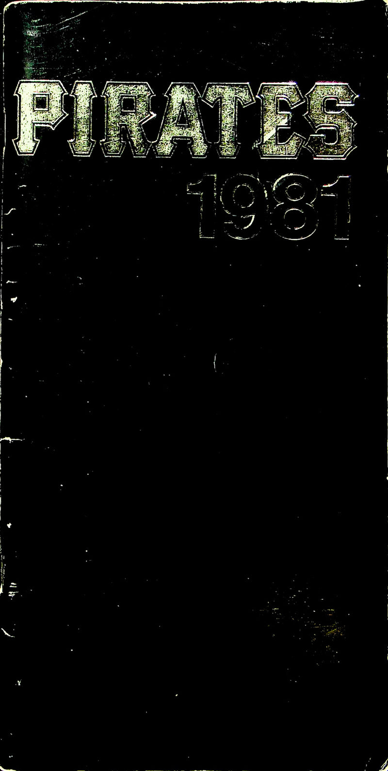 Pittsburgh Pirates 1981 Baseball Media Guide Booklet Coca Cola Advertisement