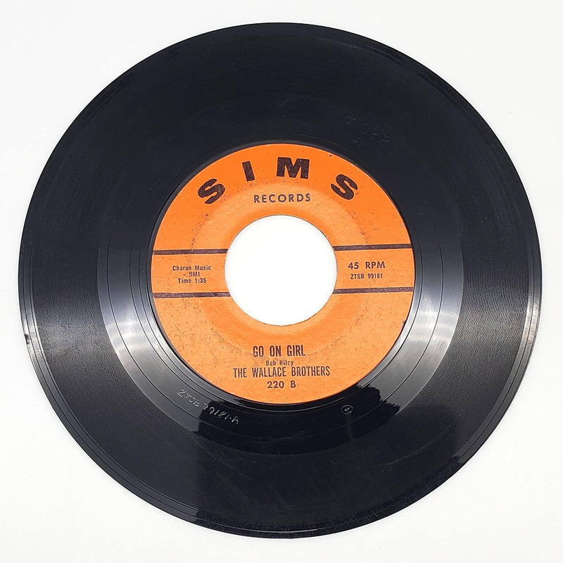 The Wallace Brothers One Way Affair 45 RPM Single Record Sims Records 1965 220 2
