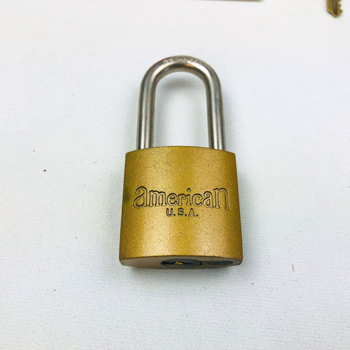 Vintage American Lock Company Steel Ball Padlock Model 106 KA22576 New Old Stock 3