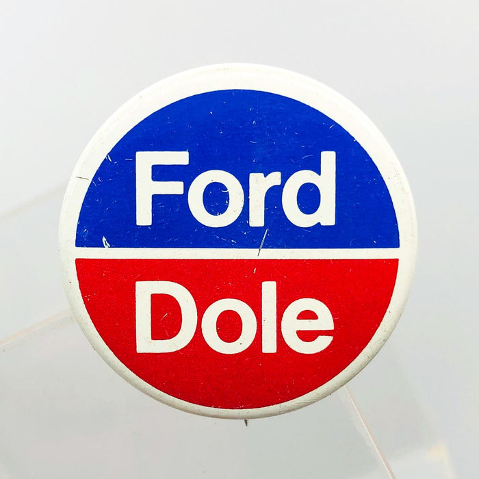 Ford Dole Button Pin 1.25" Gerald Bob Political Campaign President Committee 7