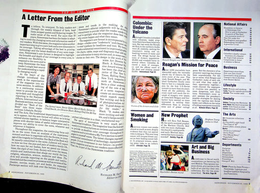 Newsweek Magazine November 25 1985 Mormon Church Bomb Scandal Spencer Successor 2