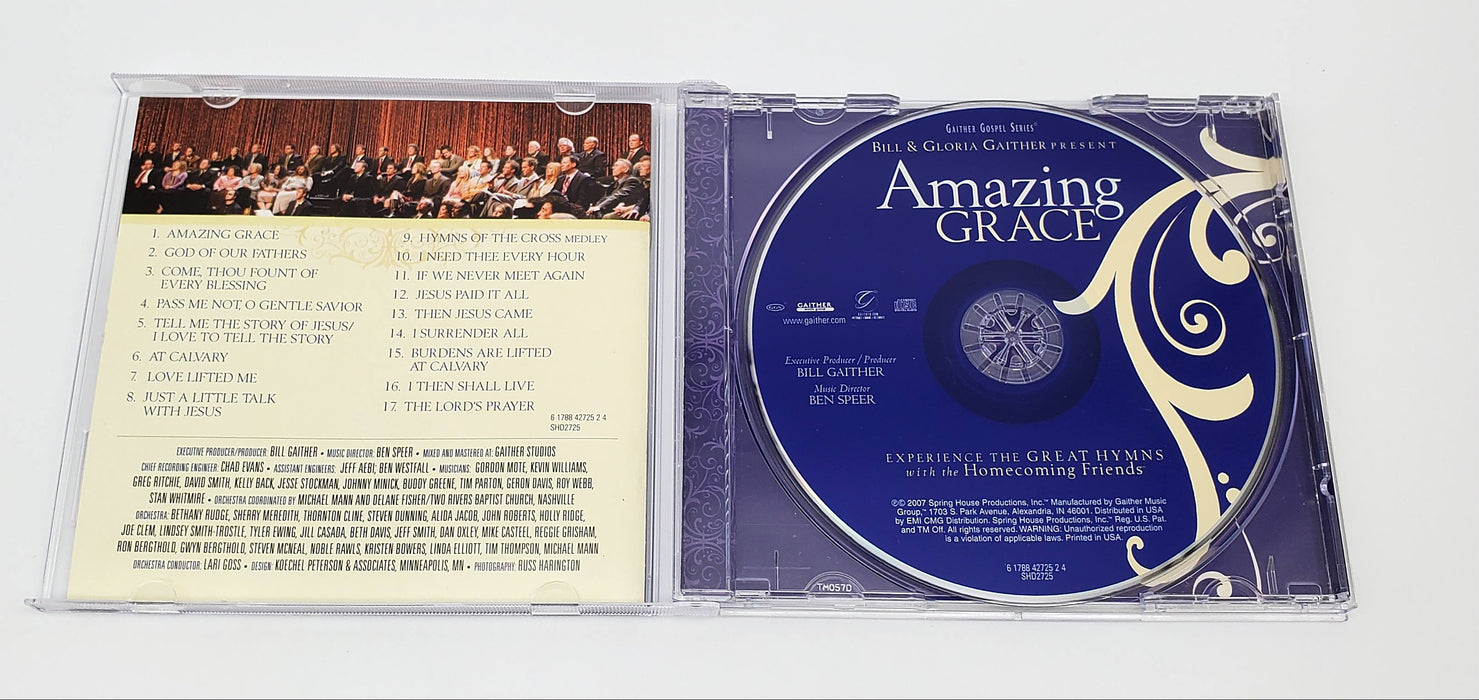 Bill & Gloria Gaither With Their Homecoming Friends Amazing Grace Album CD 2007 5