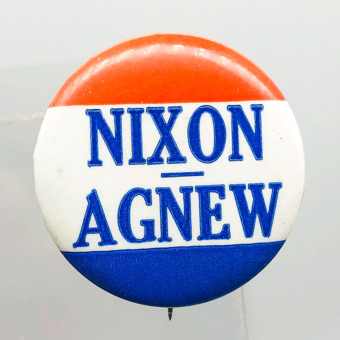 Richard Nixon Spiro Agnew Political Button 1" Pinback Presidential Campaign 1