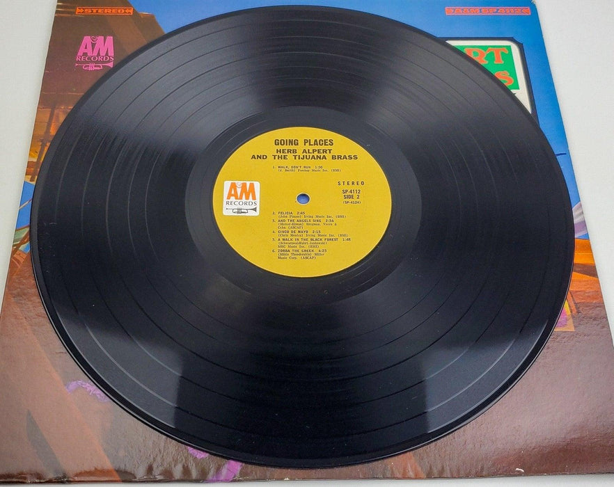 Herb Alpert & The Tijuana Brass Going Places 33 RPM LP Record A&M 1965 SP 4112 6