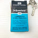 Master 500 Steel Padlock Lock Keys Breakaway Shackle New 197 Keyed NOS Vintage 4