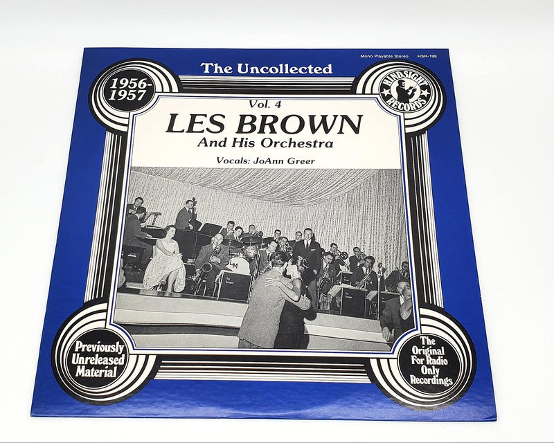 Les Brown & His Orchestra The Uncollected 1956-1957 LP Record Hindsight 1