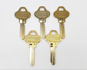 5x Schlage Everest 35-016 C134 Key Blanks Nickel Silver 6 Pin NOS 3