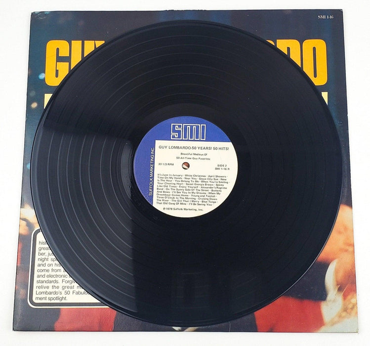 Guy Lombardo 50 Years! 50 Hits! Record 33 RPM LP SMI 1-16 SMI 1975 4