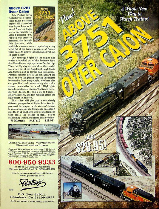 Trains Magazine February 2000 Vol 60 No 2 America's Premier Cruise Train