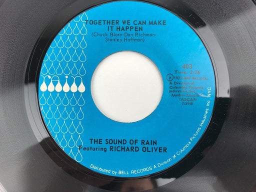 45 RPM Together We Can Make It Happen Single by Sound of Rain & Richard Oliver 2