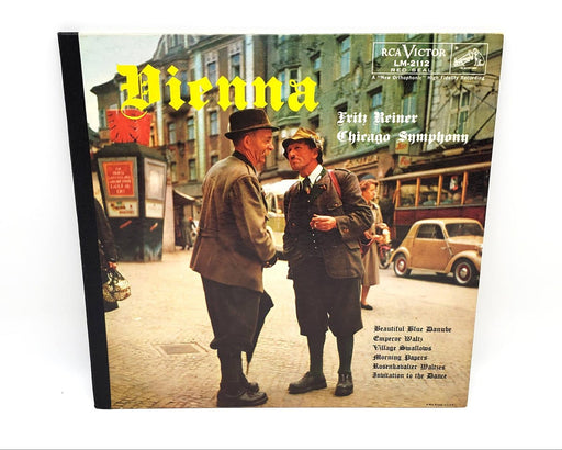 Fritz Reiner Vienna LP Record RCA 1957 LM-2112 Gatefold 1