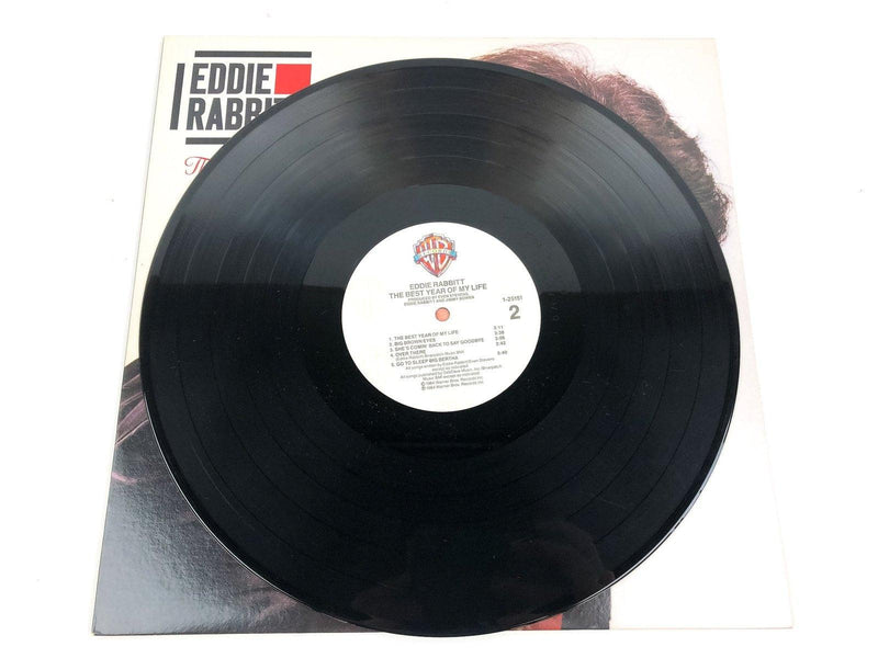 Eddie Rabbitt The Best Year of My Life Vinyl Record 25151-1 Warner Bros. 1984 7