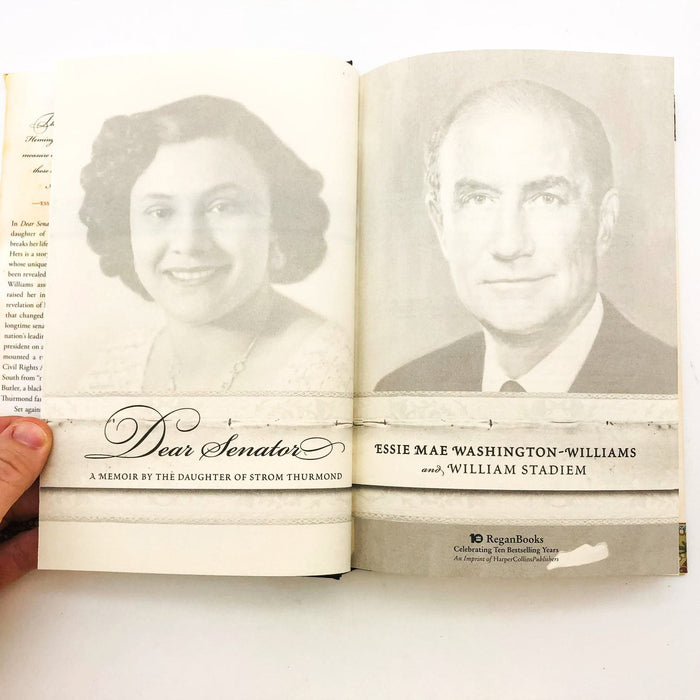 Dear Senator Memoir Strom Thurmond Daughter Essie Mae Williams 2005 1st Edition 7