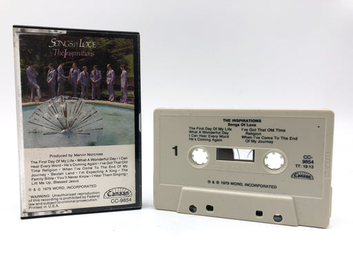 Songs of Love The Inspirations Cassette Album Word 1979 Beulah Land RARE 1