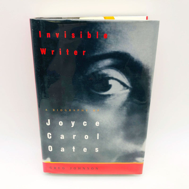 Joyce Carol Oates Book Invisible Writer Hardcover 1998 1st Edition Ex Library 1