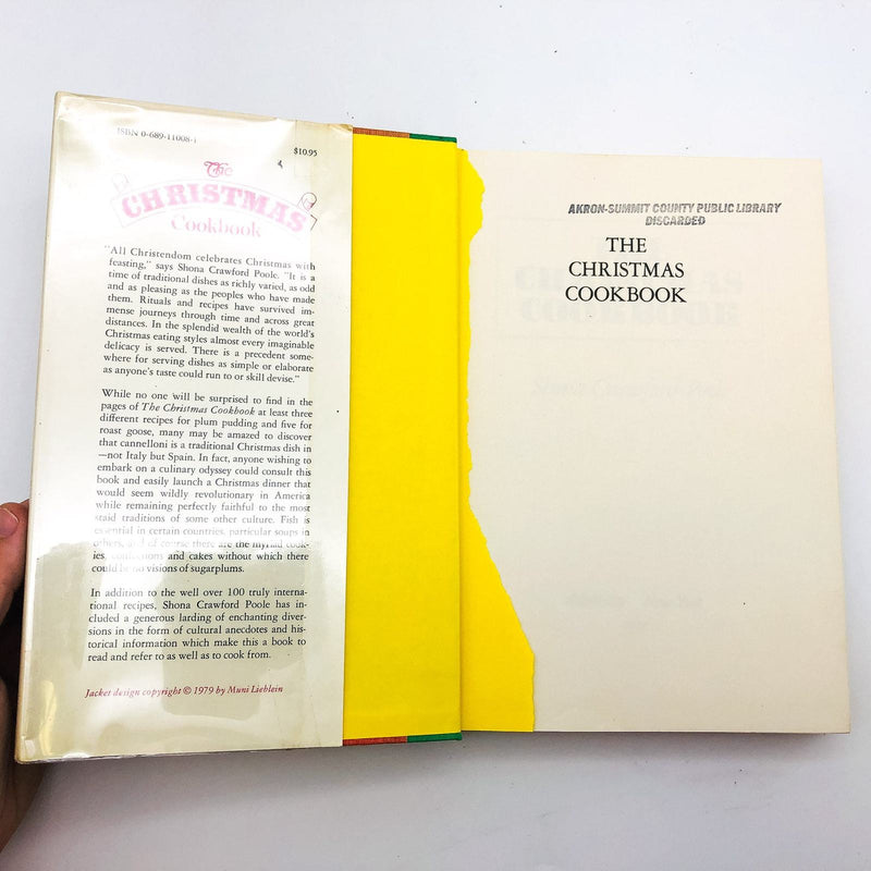 Christmas Cookbook HC Shona Crawford Poole 1979 Recipes Techniques 1st Edition 6