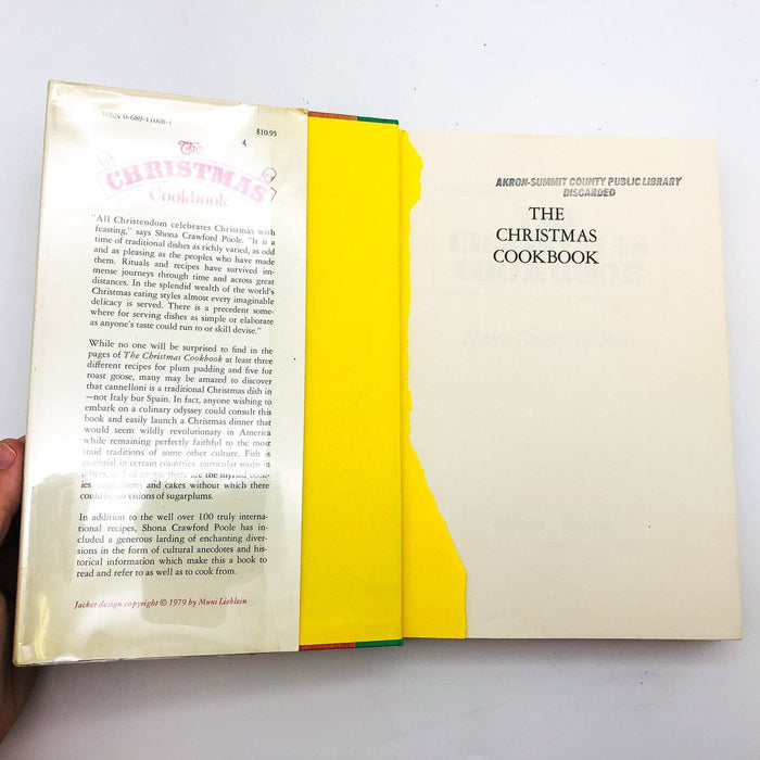 Christmas Cookbook HC Shona Crawford Poole 1979 Recipes Techniques 1st Edition 6