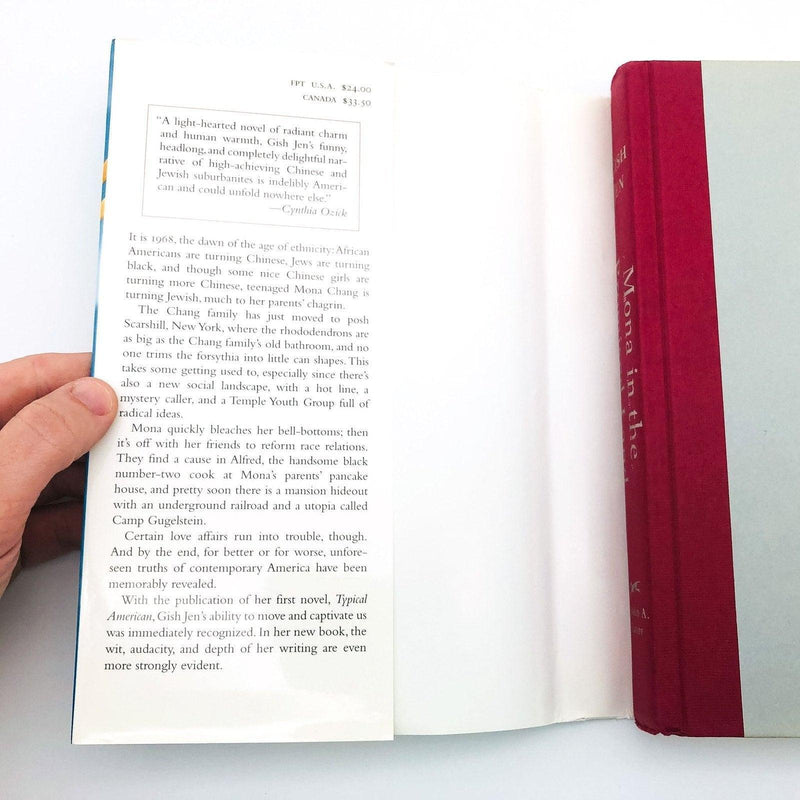 Mona In The Promised Land Hardcover Gish Jen 1996 Chinese American Families Love 6