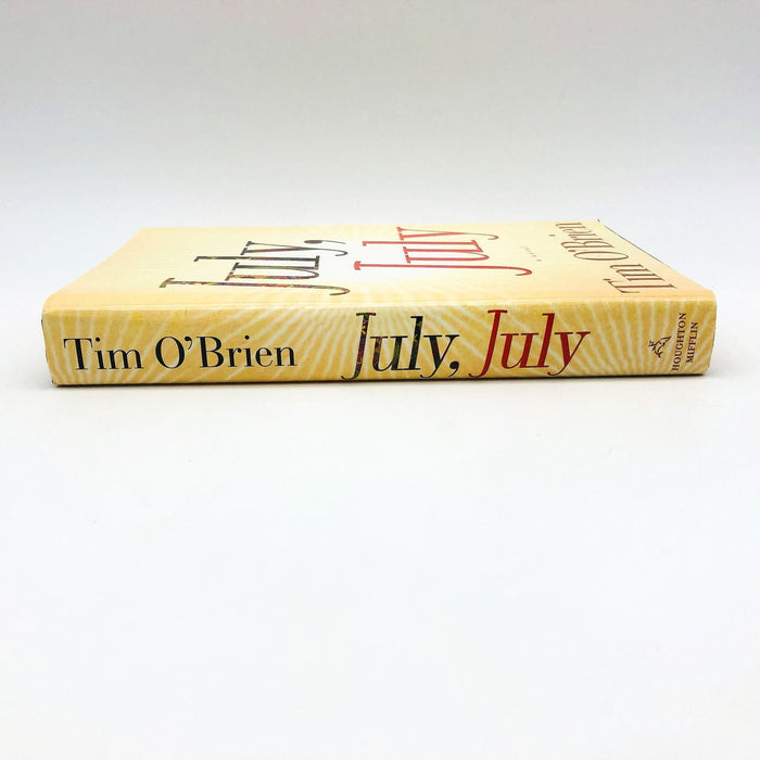 July July Hardcover Tim O'Brien 2002 Coming Of Age Vietnam War American Friends 3