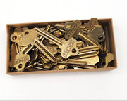 50x Schlage 35-182 Key Blanks Wafer Gold Tone NOS 3