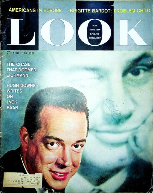 Look Magazine August 16 1960 Luis Aparicio White Sox Baseball Player Jack Paar 1