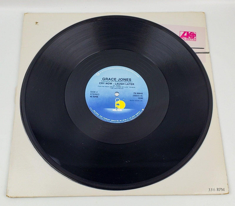 Grace Jones Nipple To The Bottle Record 45 RPM Single 1982 Canadian Import 3