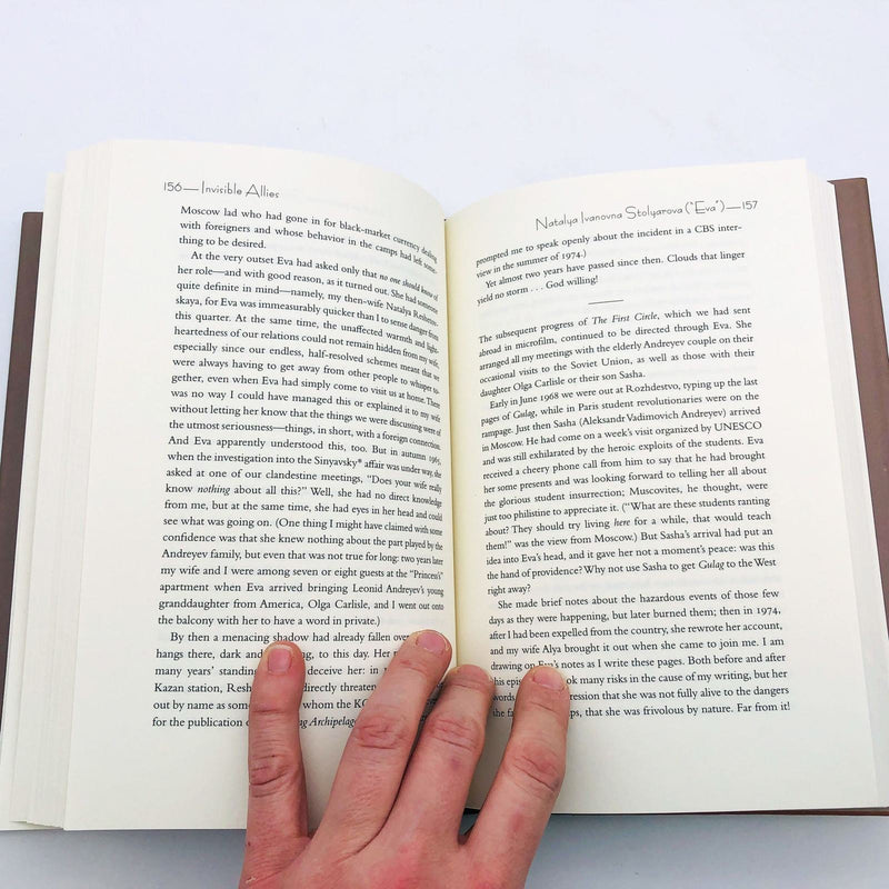 Invisible Allies Aleksandr Solzhenitsyn Hardcover 1995 1st Edition Russia Spy 9