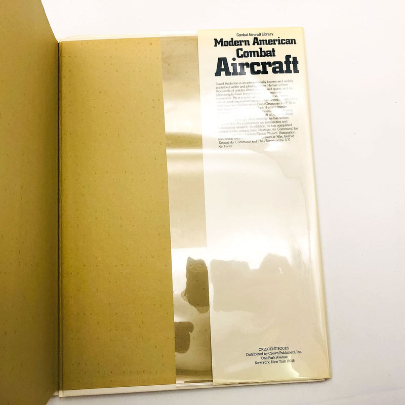 Modern American Combat Aircraft Hardcover David Anderton 1982 1st Edition 3