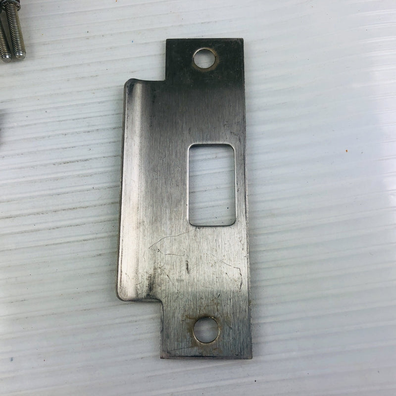 Arrow 157 Bedroom Door Knob Privacy Lockset Tudor Aluminum 2-3/8 ASA Missing 5