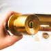 Yale Entry Doorknob Lockset Locking Knob BR5237 US10 Satin Bronze New Old Stock 4