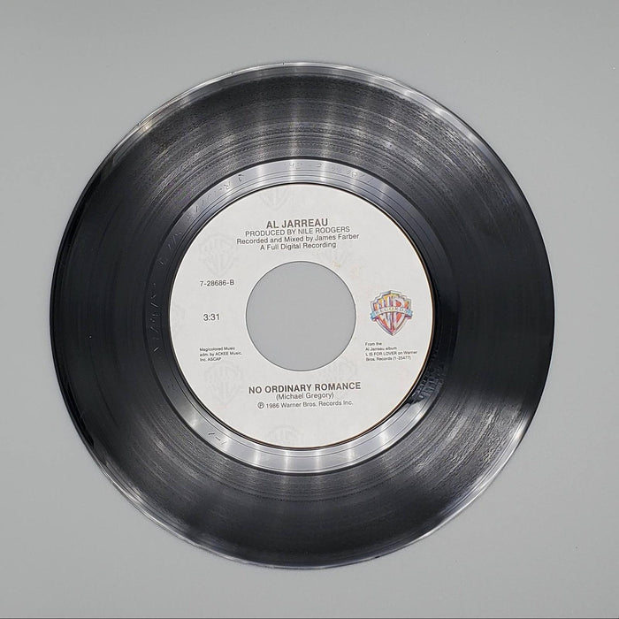 Al Jarreau L Is For Lover Single Record Warner Bros. 1986 7-28686 4