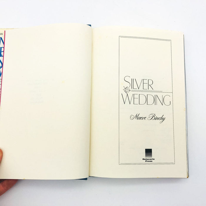 Silver Wedding Hardcover Maeve Binchy 1989 Family Secrets Struggles 1st Edition 7