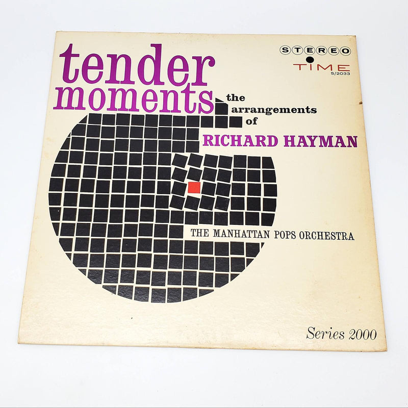 Richard Hayman Tender Moments LP Record Time Records S/2033 1