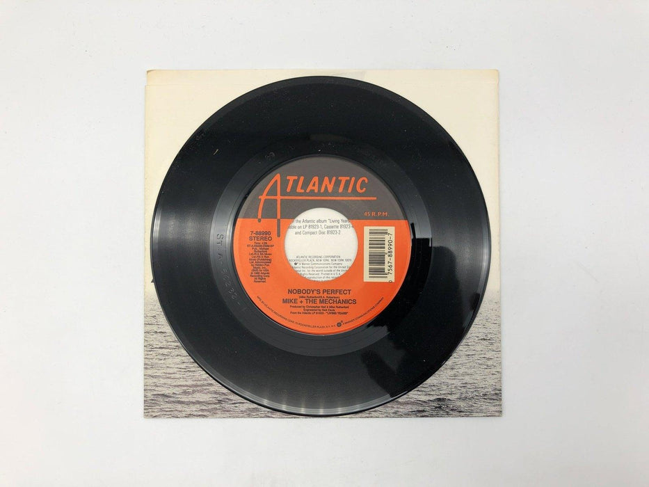 Mike + The Mechanics Nobody's Perfect Record 45 RPM Single 7-88990 Atlantic 1988 3