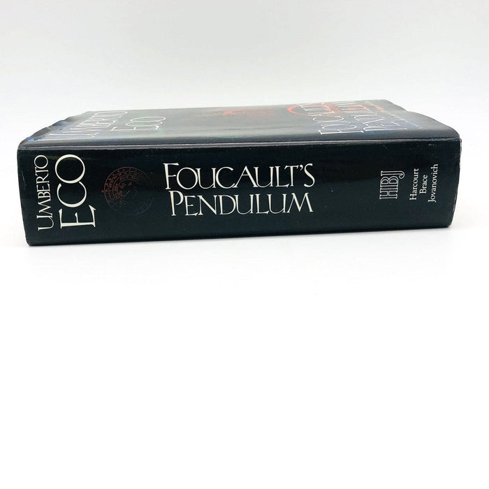 Foucault's Pendulum Hardcover Umberto Eco 1988 Knights Templar First Trade Ed 3