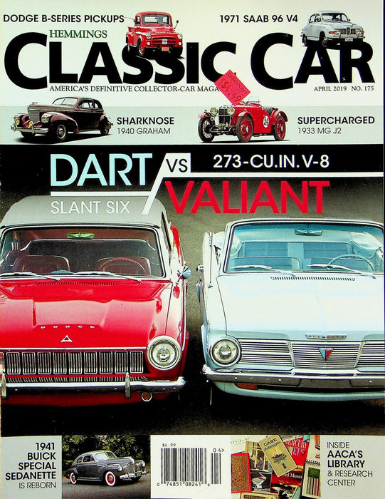 Hemmings Classic Car Magazine April 2019 Vol 15 No 7 Dart 6 Vs Valiant 273